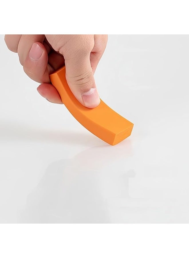 الواحة-TH مسح إزالة الصدأ, الفولاذ المقاوم للصدأ إزالة التلوث الأثرية مسح, المطاط الآمن مسح الصدأ, متعددة الأغراض الجيرية مسح تنظيف الصدأ لزجاج الحمام, أواني المطبخ (2 جهاز كمبيوتر شخصي) - Image 3